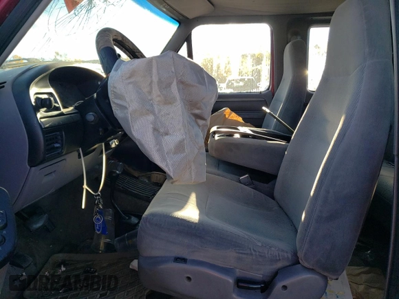 1995 Ford F-150 with VIN 1FTEX14H6SKA50724, listed as a Copart auction lot 78309074 with 140,504 mi miles and Salvage Title. Bid and sale history available at carsss.com. Image 7.