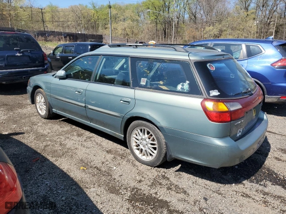 2004 Subaru Legacy Wagon (Natl) L with VIN 4S3BH625447300764, listed as a Copart auction lot 51784325 with 0 mi miles and Salvage Title. Bid and sale history available at carsss.com. Image 2.