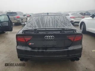 2017 Audi S7 Premium Plus with VIN WAUWFAFC5HN077894, listed as a Copart auction lot 43330095 with 87,049 mi miles and Salvage Title. Bid and sale history available at carsss.com. Image 6.