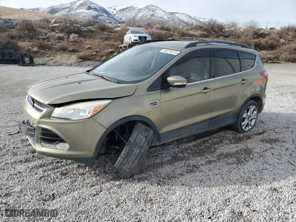 2013 Ford Escape SEL with VIN 1FMCU9HXXDUC70810, listed as a Copart auction lot 85575074 with 111,517 mi miles and Salvage Title. Bid and sale history available at carsss.com. Image 1.