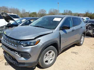 2022 Jeep Compass Sport with VIN 3C4NJCAB7NT217818, listed as a IAAI auction lot 41859331 with 26,682 mi miles and . Bid and sale history available at carsss.com. Image 17.
