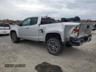 2020 Chevrolet Colorado 2WD Work Truck with VIN 1GCHSBEN7L1143846, listed as a Copart auction lot 78406494 with 76,582 mi miles and Salvage title. Bid and sale history available at DreamBid. Image 2.
