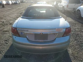 2006 Chrysler Sebring with VIN 1C3EL45X76N222142, listed as a Copart auction lot 49542995 with 149,235 mi miles and Salvage Title. Bid and sale history available at DreamBid. Image 6.