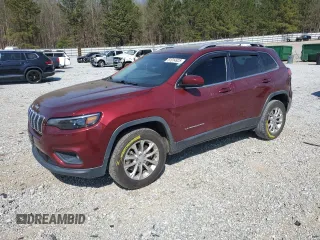 2019 Jeep Cherokee Latitude with VIN 1C4PJMCB5KD244917, listed as a Copart auction lot 51014925 with 90,127 mi miles and Salvage Title. Bid and sale history available at carsss.com. Image 1.