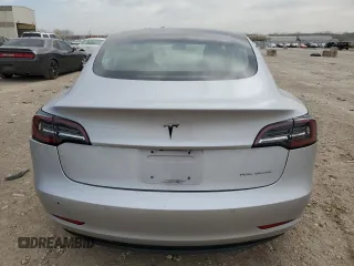 2018 Tesla Model 3 Long Range Battery with VIN 5YJ3E1EB5JF087606, listed as a Copart auction lot 52298485 with 73,242 mi miles and Salvage Title. Bid and sale history available at DreamBid. Image 6.