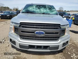 2018 Ford F-150 XL z VIN 1FTEW1CG5JFB51563, wystawiony jako Copart lot #46089905 z przebiegiem 96 633 mil mil oraz Szkoda całkowita • Salvage title. Historia ofert i sprzedaży dostępna na DreamBid. Obrazek 5.