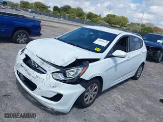 2013 Hyundai Accent GL with VIN KMHCT5AE1DU092600, listed as a IAAI auction lot 41901615 with 126,327 mi miles. Bid and sale history available at carsss.com. Image 17.