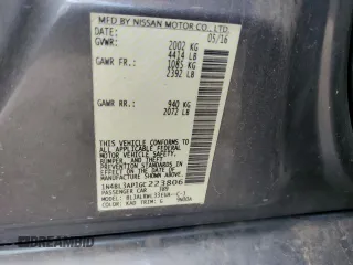 2016 Nissan Altima SL with VIN 1N4BL3AP1GC223806, listed as a Copart auction lot 53003855 with 160,032 mi miles and Clean Title. Bid and sale history available at carsss.com. Image 12.