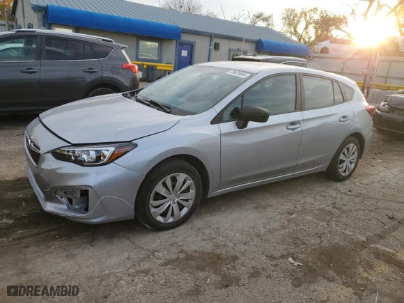 2018 Subaru Impreza with VIN 4S3GTAA6XJ1712493, listed as a Copart auction lot 79625544 with 45,431 mi miles and Salvage Title. Bid and sale history available at carsss.com. Image 1.
