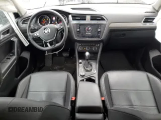 2021 Volkswagen Tiguan SE with VIN 3VV2B7AX7MM128098, listed as a Copart auction lot 49343505 with 46,231 mi miles and Salvage Title. Bid and sale history available at DreamBid. Image 8.