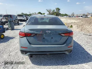 2024 Nissan Sentra SR z VIN 3N1AB8DV9RY386846, wystawiony jako Copart lot #55141905 z przebiegiem 4591 mil mil oraz Szkoda całkowita • Salvage title. Historia ofert i sprzedaży dostępna na DreamBid. Obrazek 6.