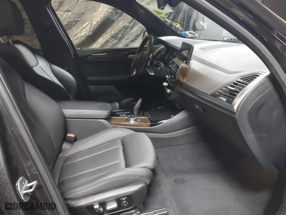 2018 BMW X3 xDrive30i with VIN 5UXTR9C52JLD65201, listed as a IAAI auction lot 40955046 with 56,607 mi miles. Bid and sale history available at carsss.com. Image 5.