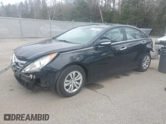 2011 Hyundai Sonata Limited with VIN 5NPEC4AC1BH066785, listed as a Copart auction lot 51503175 with 142,396 mi miles and Salvage Title. Bid and sale history available at DreamBid. Image 1.