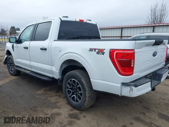 2023 Ford F-150 XL with VIN 1FTEW1EP9PFB37249, listed as a IAAI auction lot 41694887 with 19,562 mi miles. Bid and sale history available at carsss.com. Image 3.