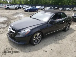 2015 Mercedes-Benz E E 400 with VIN WDDKK6FFXFF295735, listed as a Copart auction lot 52134483 with 36,835 mi miles and Salvage Title. Bid and sale history available at carsss.com. Image 1.
