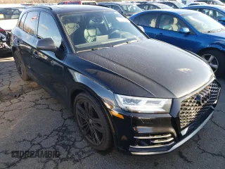 2018 Audi SQ5 Prestige with VIN WA1C4AFY3J2007576, listed as a Copart auction lot 81614504 with 119,120 mi miles and Salvage Title. Bid and sale history available at DreamBid. Image 4.