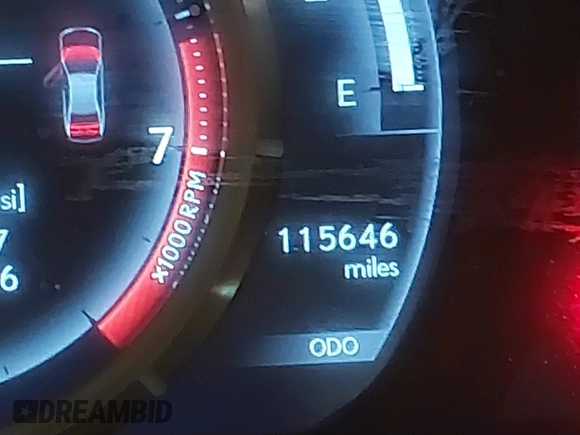 2015 Lexus IS 250 with VIN JTHBF1D25F5059385, listed as a IAAI auction lot 41565158 with 115,646 mi miles. Bid and sale history available at carsss.com. Image 15.