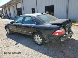 2004 Acura RL w/Navigation System with VIN JH4KA96624C004656, listed as a Copart auction lot 77021014 with 158,857 mi miles and Salvage Title. Bid and sale history available at carsss.com. Image 2.