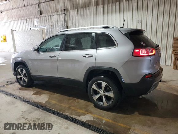 2019 Jeep Cherokee Limited with VIN 1C4PJMDX1KD329862, listed as a Copart auction lot 54005945 with 60,710 mi miles and Salvage Title. Bid and sale history available at DreamBid. Image 2.