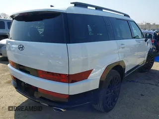 2024 Hyundai Santa Fe Calligraphy with VIN 5NMP54GL6RH037350, listed as a IAAI auction lot 42099643 with 8,326 mi miles and . Bid and sale history available at DreamBid. Image 4.