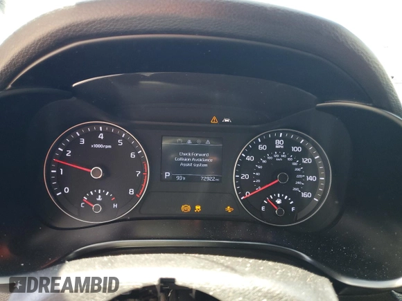 2019 Kia Forte LXS z VIN 3KPF24AD3KE024123, wystawiony jako Copart lot #57303815 z przebiegiem 72 922 mil mil oraz Nie do naprawy • Non repairable. Historia ofert i sprzedaży dostępna na DreamBid. Obrazek 9.