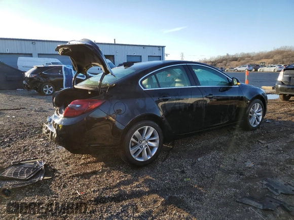 2015 Buick Regal z VIN 2G4GV5EK9F9256400, wystawiony jako Copart lot #48145195 z przebiegiem 108 352 mil mil oraz Szkoda całkowita • Salvage title. Historia ofert i sprzedaży dostępna na DreamBid. Obrazek 3.