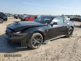 2024 Ford Mustang Dark Horse with VIN 1FA6P8R0XR5501426, listed as a Copart auction lot 47473925 with 5,124 mi miles and Salvage Title. Bid and sale history available at carsss.com. Image 1.