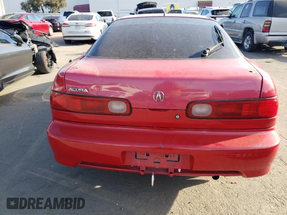 2000 Acura Integra SE with VIN JH4DC4460YS010735, listed as a Copart auction lot 43405505 with 186,323 mi miles and Salvage title. Bid and sale history available at DreamBid. Image 6.