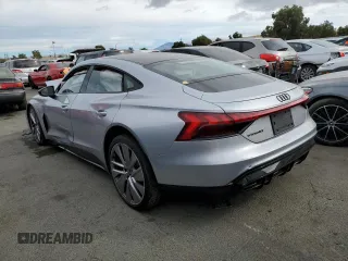 2022 Audi e-tron GT Prestige z VIN WAUEJBFW0N7006385, wystawiony jako Copart lot #70174293 z przebiegiem 24 376 mil mil oraz . Historia ofert i sprzedaży dostępna na DreamBid. Obrazek 2.