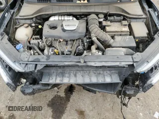 2021 Hyundai Kona Ultimate with VIN KM8K53A52MU656474, listed as a Copart auction lot 84827104 with 77,992 mi miles and Salvage Title. Bid and sale history available at carsss.com. Image 12.