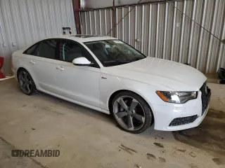 2015 Audi A6 Prestige with VIN WAUHGAFC4FN006740, listed as a Copart auction lot 51461265 with 132,290 mi miles and Clean title. Bid and sale history available at DreamBid. Image 4.