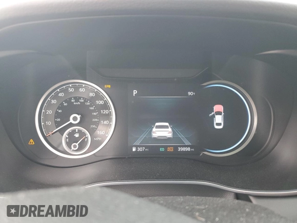 2022 Genesis G70 2.0T with VIN KMTG34TA5NU086926, listed as a Copart auction lot 74188744 with 39,898 mi miles and Salvage Title. Bid and sale history available at DreamBid. Image 9.