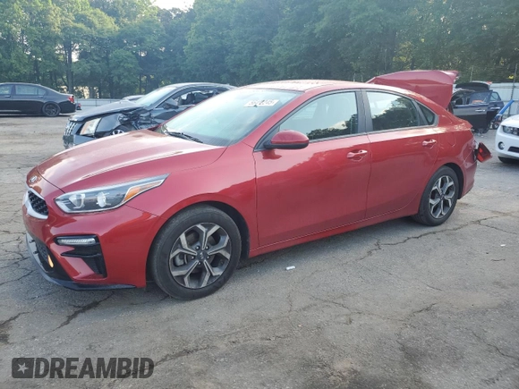 2019 Kia Forte LXS with VIN 3KPF24ADXKE067177, listed as a Copart auction lot 56452245 with 113,271 mi miles and Salvage title. Bid and sale history available at DreamBid. Image 1.