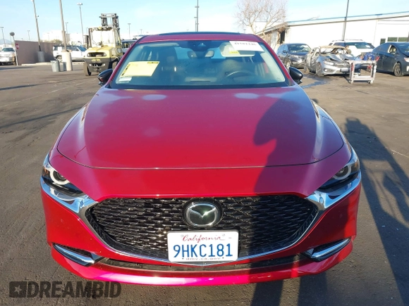 2023 Mazda 3 Premium Plus with VIN 3MZBPBEYXPM365725, listed as a IAAI auction lot 41581246 with 12,881 mi miles and . Bid and sale history available at carsss.com. Image 13.