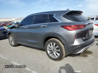 2022 Infiniti QX50 Pure with VIN 3PCAJ5AB5NF120898, listed as a Copart auction lot 69460483 with 10,424 mi miles and . Bid and sale history available at DreamBid. Image 2.
