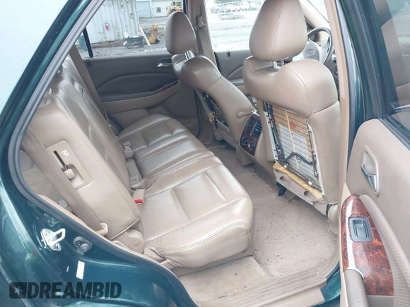 2001 Acura MDX with VIN 2HNYD18231H503340, listed as a IAAI auction lot 41799046 with 143,442 mi miles. Bid and sale history available at carsss.com. Image 8.