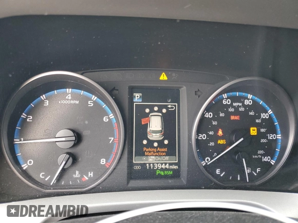 2017 Toyota RAV4 XLE with VIN 2T3WFREV9HW344967, listed as a Copart auction lot 41572985 with 113,944 mi miles and Salvage Title. Bid and sale history available at DreamBid. Image 9.