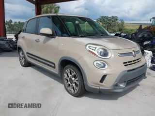 2014 FIAT 500L Trekking with VIN ZFBCFADH2EZ018037, listed as a IAAI auction lot 42196695 with 88,743 mi miles and . Bid and sale history available at DreamBid. Image 1.