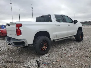 2020 Chevrolet Silverado 1500 LTZ with VIN 1GCUYGEL8LZ216409, listed as a Copart auction lot 43725745 with 48,799 mi miles and Salvage Title. Bid and sale history available at DreamBid. Image 3.