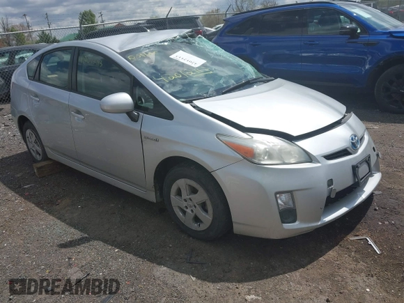 2011 Toyota Prius I with VIN JTDKN3DU4B5331470, listed as a IAAI auction lot 42012113 with 1 mi miles. Bid and sale history available at carsss.com. Image 1.