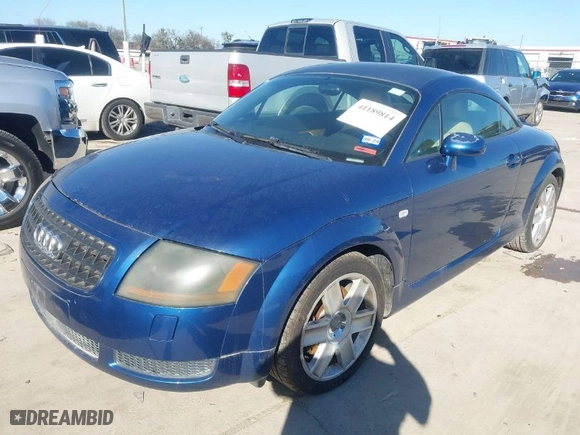 2006 Audi TT with VIN TRUSC28N361002409, listed as a IAAI auction lot 41189814 with 123,359 mi miles. Bid and sale history available at carsss.com. Image 2.