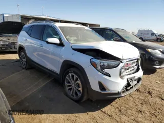2019 GMC Terrain SLT with VIN 3GKALVEX4KL275802, listed as a Copart auction lot 72000084 with 53,450 mi miles and Clean Title. Bid and sale history available at carsss.com. Image 4.