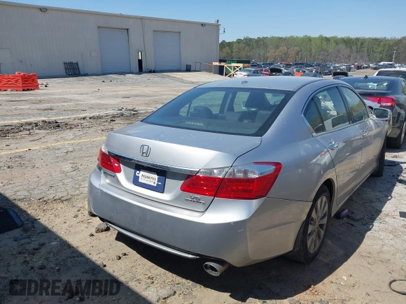 2015 Honda Accord Touring with VIN 1HGCR3F92FA017199, listed as a IAAI auction lot 41892783 with Not provided miles and . Bid and sale history available at DreamBid. Image 4.
