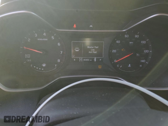 2021 Chevrolet TrailBlazer LS with VIN KL79MNSL0MB122381, listed as a Copart auction lot 43529505 with 46,860 mi miles and Salvage Title. Bid and sale history available at carsss.com. Image 9.