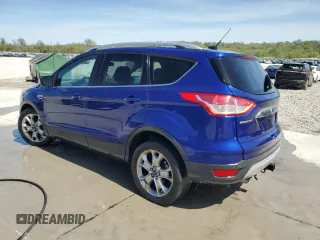 2015 Ford Escape Titanium with VIN 1FMCU9J97FUA00075, listed as a Copart auction lot 54215845 with 99,818 mi miles and Salvage title. Bid and sale history available at DreamBid. Image 2.