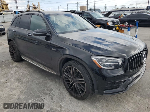 2021 Mercedes-Benz GLC with VIN W1N0G6EB5MF934224, listed as a Copart auction lot 52119644 with 32,868 mi miles and Salvage Title. Bid and sale history available at carsss.com. Image 4.