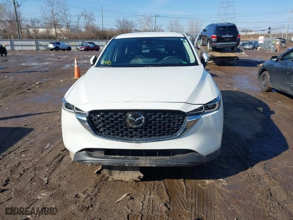 2023 Mazda CX-5 2.5 S Select Package with VIN JM3KFBBM9P0272650, listed as a IAAI auction lot 41523247 with 8,458 mi miles. Bid and sale history available at carsss.com. Image 12.