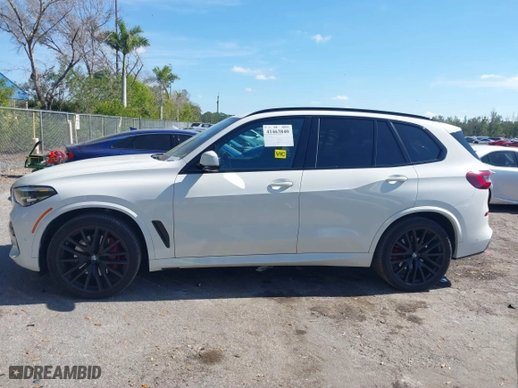 2023 BMW X5 sDrive40i with VIN 5UXCR4C04P9P85181, listed as a IAAI auction lot 41463840 with 20,819 mi miles. Bid and sale history available at carsss.com. Image 14.