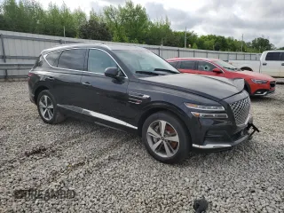 2024 Genesis GV80 with VIN KMUHBDSB4RU181528, listed as a Copart auction lot 53854995 with 1,798 mi miles and Salvage Title. Bid and sale history available at DreamBid. Image 4.