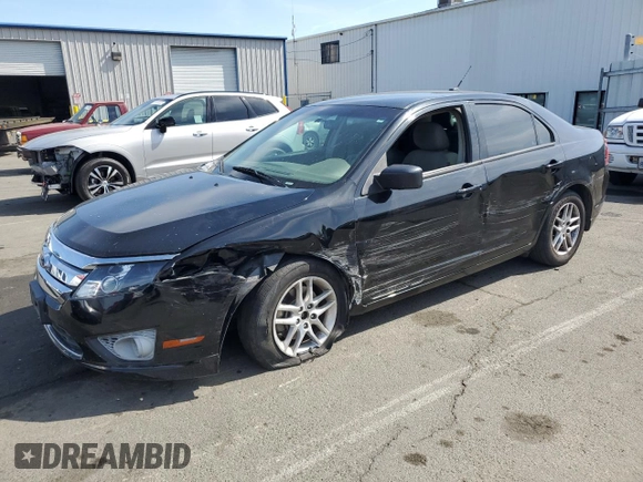 2012 Ford Fusion S with VIN 3FAHP0GA7CR176731, listed as a Copart auction lot 55258355 with 173,458 mi miles and Salvage Title. Bid and sale history available at carsss.com. Image 1.